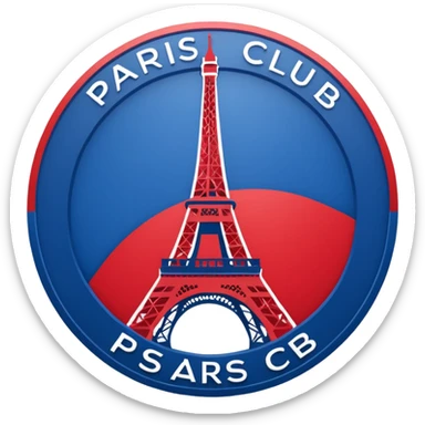 create a PSG Club logo emoji sticker