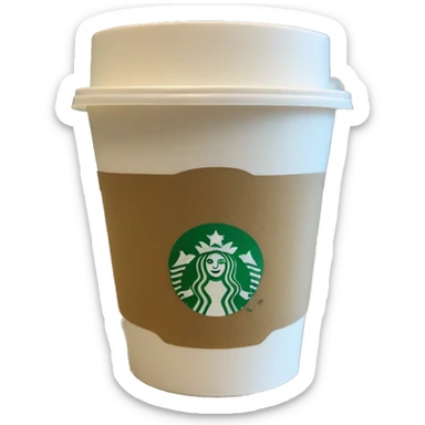 starbucks sticker