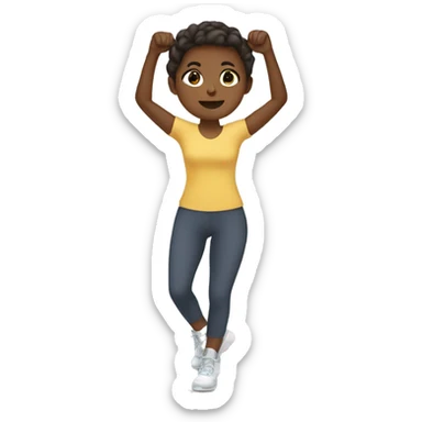 Healthy body healthy mind sticker