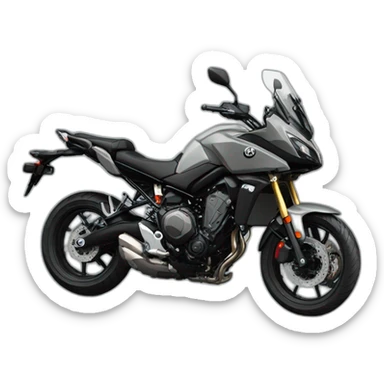 moto yamaha tracer 700 gris kamo sticker