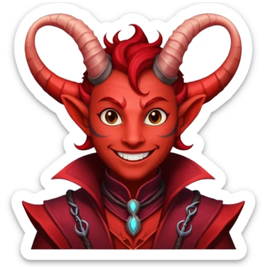 warlock thiefling  sticker
