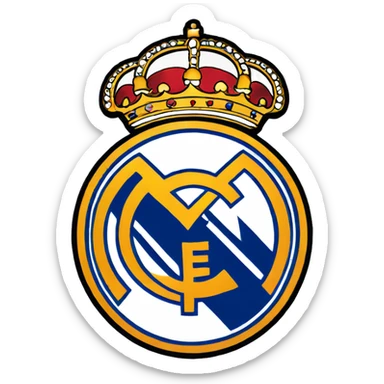 Escudo Del Real Madrid sticker