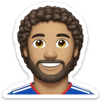 Maillot l’équipe de France football sticker