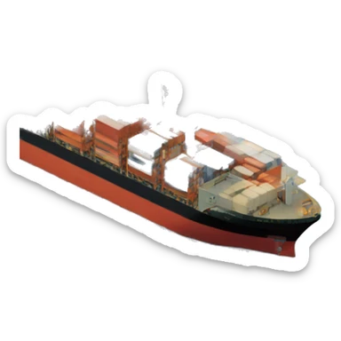 Portal to Supply Chain ports sticker