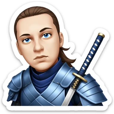 Warrior Samurai sticker