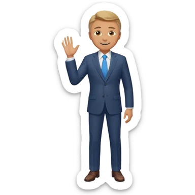 Pat Sajak wheel of fortune full body sticker