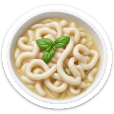 cold white bean-soup noodles sticker