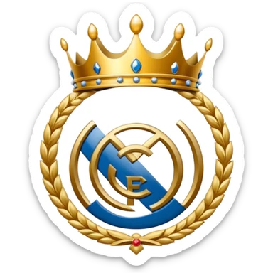 Hazme un emoji del real Madrid sticker