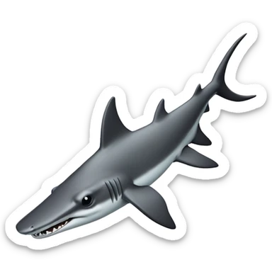 hammerhead shark sticker