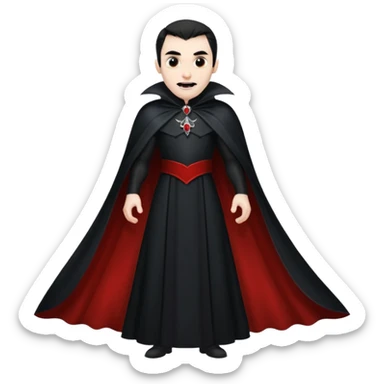 Dracula et elizabetha de luc besson sticker