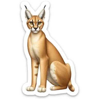 Lynx-Caracal-Serval full body sticker