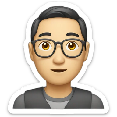 east-asian-programmer sticker