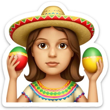 Meraca Musician sticker