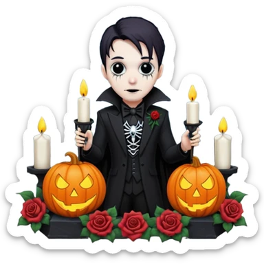 Chris motionless  🕸🦇🎃🥀⚰️🖤🪦⛓🕯🎶🎤 sticker