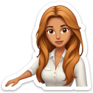 Hot chick airplane sticker