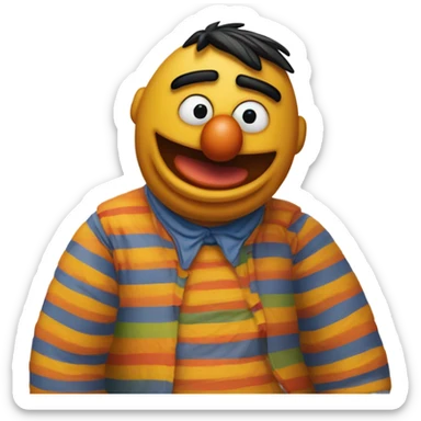 Bert & Ernie sticker