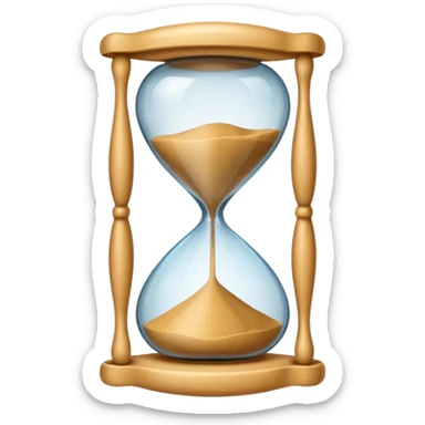 a  Hourglass shape Peanut  sticker