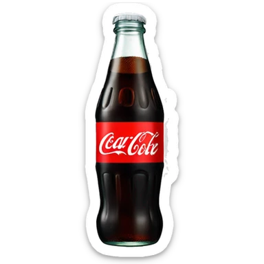 Coke Zero bottle sticker