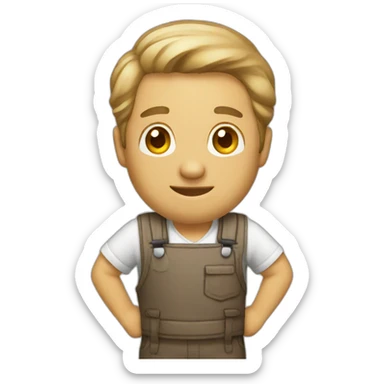 experienced furniture maker sticker