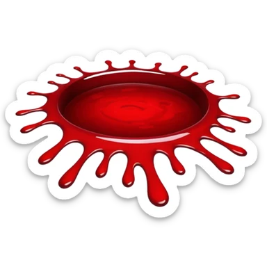 blood sticker
