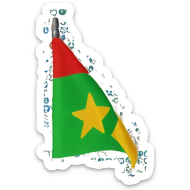 Amazigh Flag sticker