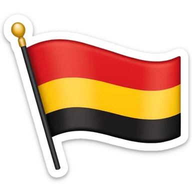 Aboriginal flag sticker