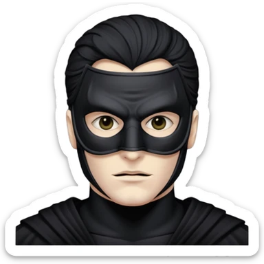 dc black mask roman sionis sticker