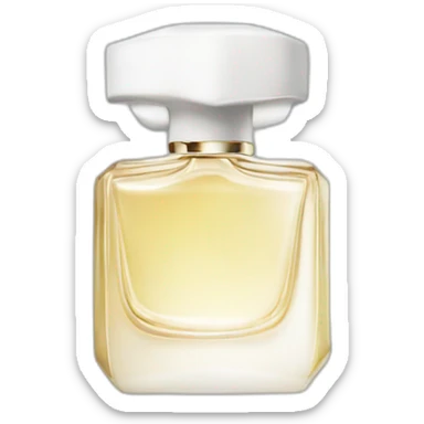 parfume armani white blue sticker