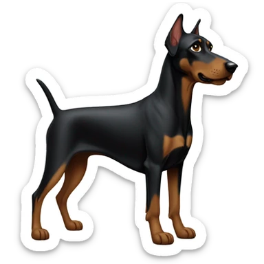 Dóberman  sticker