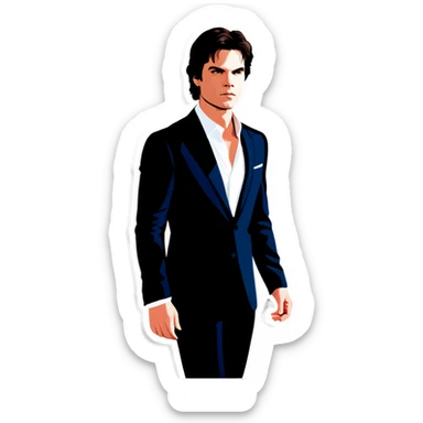 Damon Salvatore  sticker