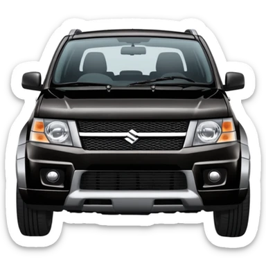 Suzuki grand vitara 2003 3 door black sticker