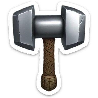 thor hammer, marvel sticker