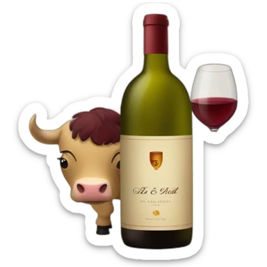 bullrich-wine sticker