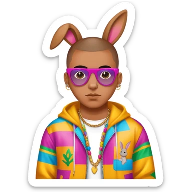 un verano sin ti bad bunny  sticker
