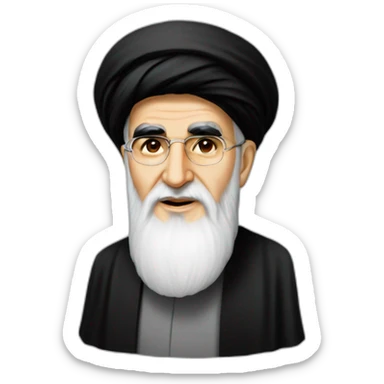ayatollah khomeini sticker