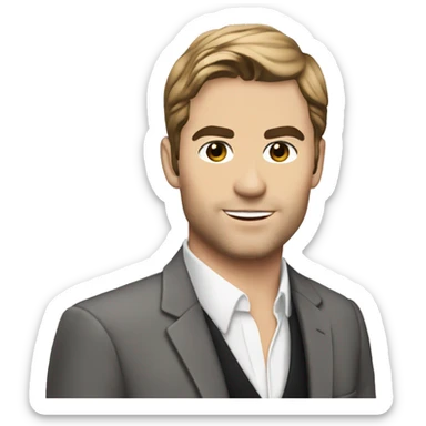 Nate Archibald Gossip Girl sticker