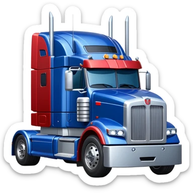 Optimus prime camion sticker