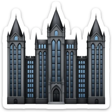 Big building gotham sticker