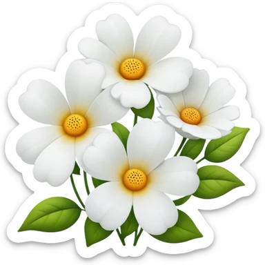 Flowers sticker