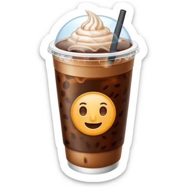 ice americano for to-go sticker