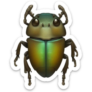 Scarabée sticker