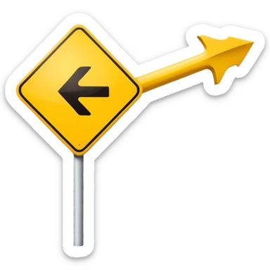 yellow arrow sign on wall, Camino de Santiago pilgrimage marker sticker