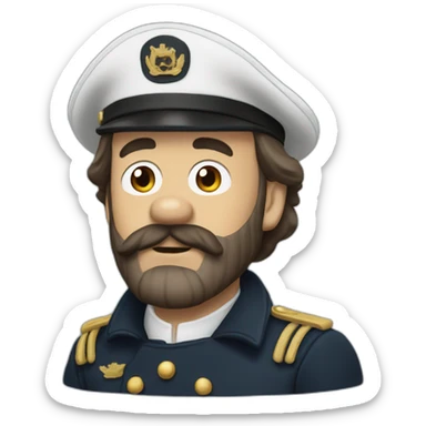 Capitaine haddock sticker