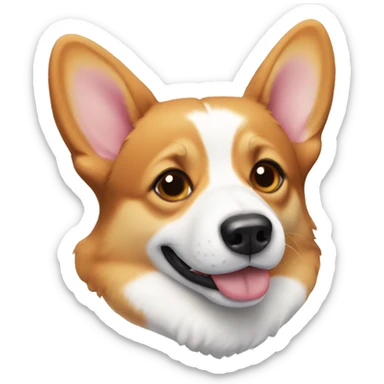 Corgi sticker