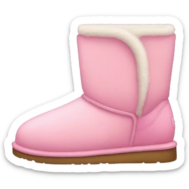 Pink ugg sticker