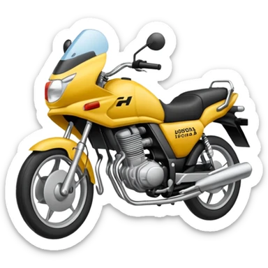 Faça um emoji da logo da asa da Honda Moto sticker