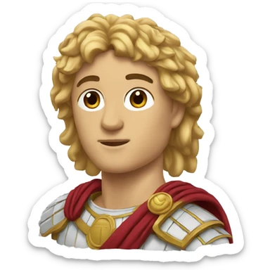 alexander the great sticker