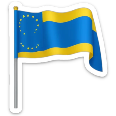 background flag Ukraine sticker