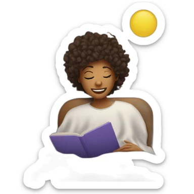 Describe your journey through a typical day at college, from the moment you wake up to when you go to bed, using emojis to represent the different emotions you experience along the way. sticker