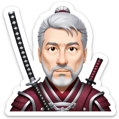 Resolute Samurai sticker